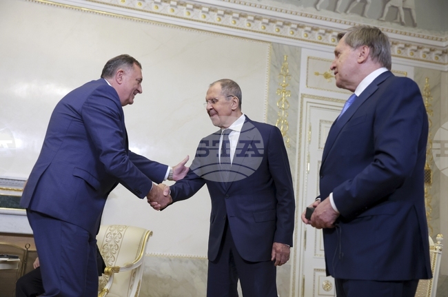 Лавров ще се срещне утре в Москва с босненския сръбски лидер Мирослав Додик 