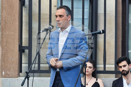 Бургас - Черноморски международен литературен фестивал - откриване - Димитър Николов