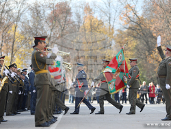 Снимка: Министерство на отбраната - Тържествен ритуал по повод връчване на дипломите на офицерите от Випуск „Полковник Борис Дрангов“ – II смяна на Военна академия „Г. С. Раковски“, който се проведе днес