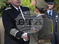 Снимка: Министерство на отбраната - Тържествен ритуал по повод връчване на дипломите на офицерите от Випуск „Полковник Борис Дрангов“ – II смяна на Военна академия „Г. С. Раковски“, който се проведе днес