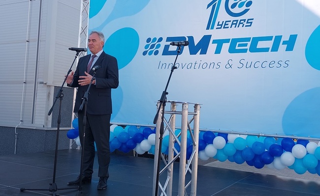 Новата сграда на плевенската фирма ДМТех беше официално открита днес