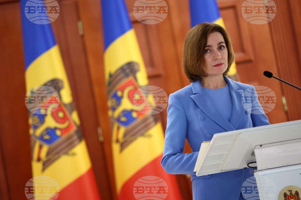 Молдова - Мая Санду - пресконференция