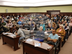 Община Хасково-среща с домоуправителите за санирането