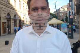 Унгария - Будапеща - евроизбори - Давид Витези