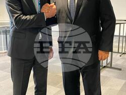 Снимка: Пресцентър ГЕРБ  - Бойко Борисов по време на срещата с Манфред Вебер