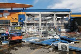 Румъния - Ботошани - експлозия в търговски център