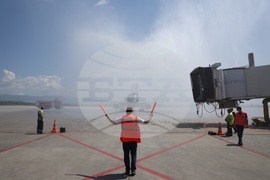 Летище София - полет по линия Баку - София - Баку - посрещане