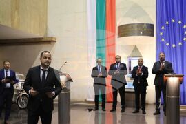 МВР - ГДБОП-Сливен - служители - награждаване - Калин Стоянов