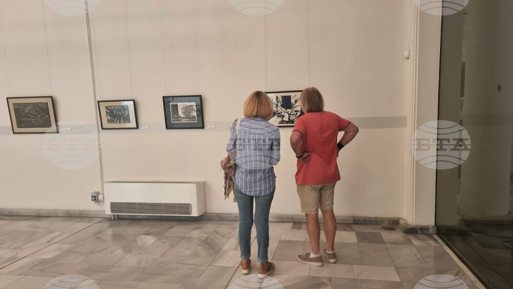 Изложба на Христо Господинов - Печката беше представена в Художествена галерия - Добрич