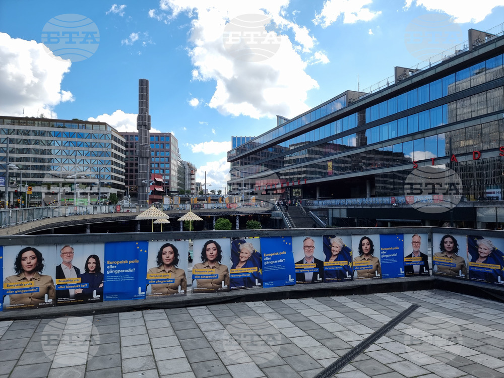 Швеция - Стокхолм - евроизбори - агитация