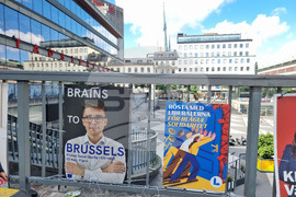 Швеция - Стокхолм - евроизбори - агитация