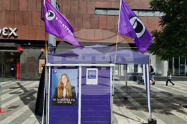 Швеция - Стокхолм - евроизбори - агитация