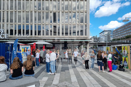 Швеция - Стокхолм - евроизбори - агитация