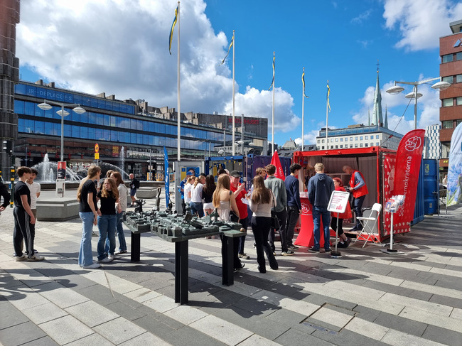 Швеция - Стокхолм - евроизбори - агитация