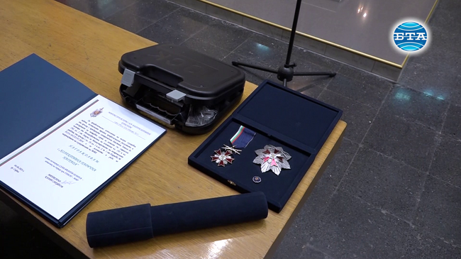 Служебният министър на вътрешните работи Калин Стоянов награди служители на ведомството