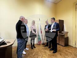 Снимка: Пресцентър БСП - Инициативата „Тетрадки вместо плакати“ 