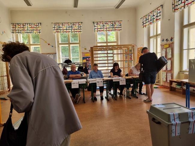 Чехия - Европейски парламент - гласуване