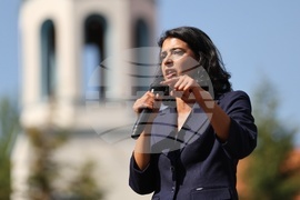 Коалиция „Солидарна България“ - 25-ти МИР - кампания - закриване - Ваня Григорова