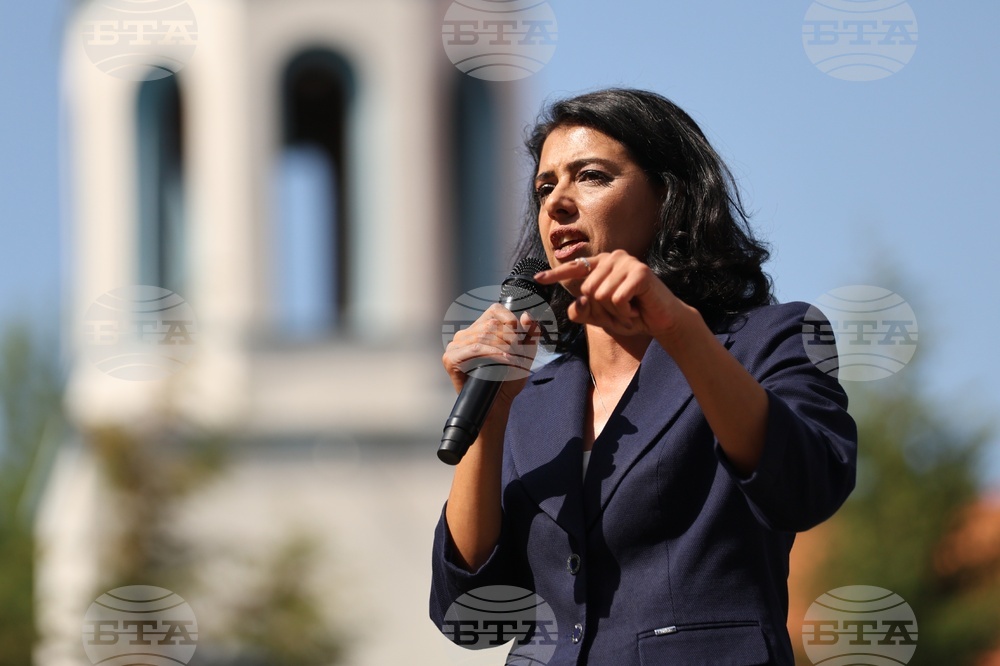 Коалиция „Солидарна България“ - 25-ти МИР - кампания - закриване - Ваня Григорова