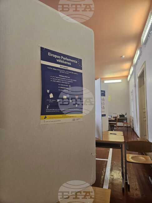 Латвия - Рига - избори за Европейски парламент