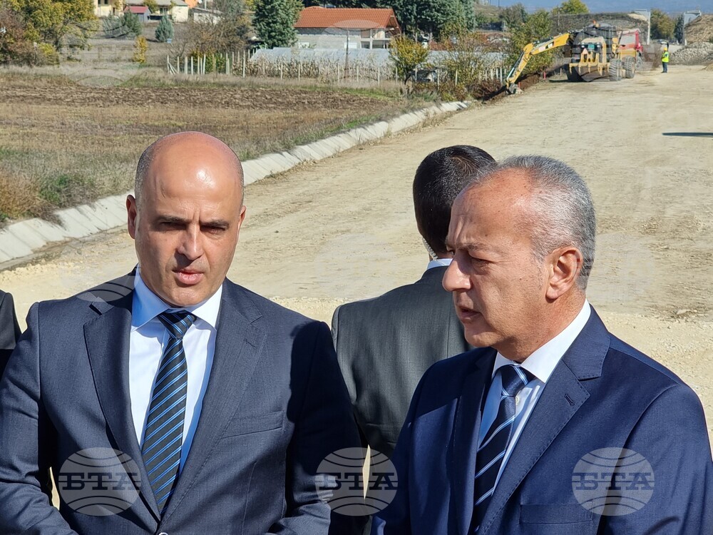 Северна Македония - железопътен Коридор 8 - строителство - начало