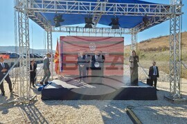 Северна Македония - железопътен Коридор 8 - строителство - начало