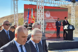 Северна Македония - железопътен Коридор 8 - строителство - начало