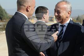 Северна Македония - железопътен Коридор 8 - строителство - начало