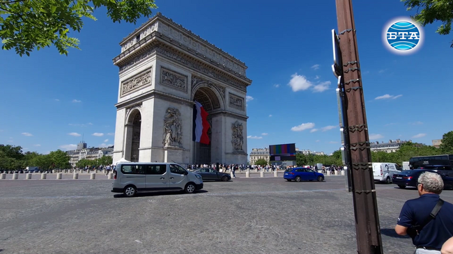 Франция се готви да гласува на евроизбори, докато Париж е обхванат от олимпийска треска