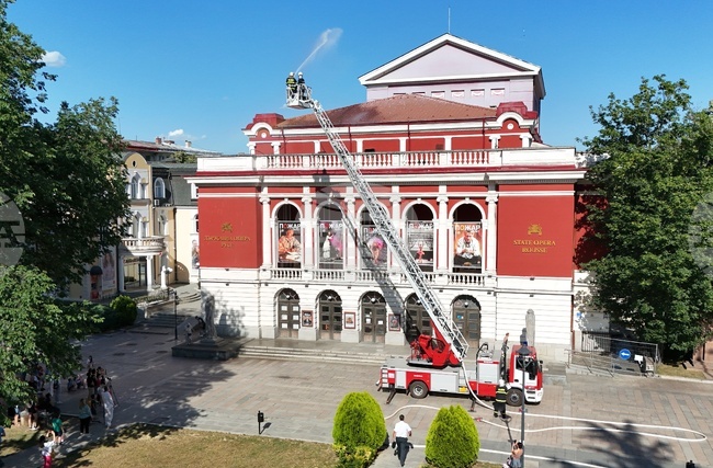 Русе - пожарна - демонстрация