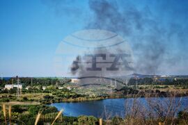 Бургас - Южна индустриална зона - дим