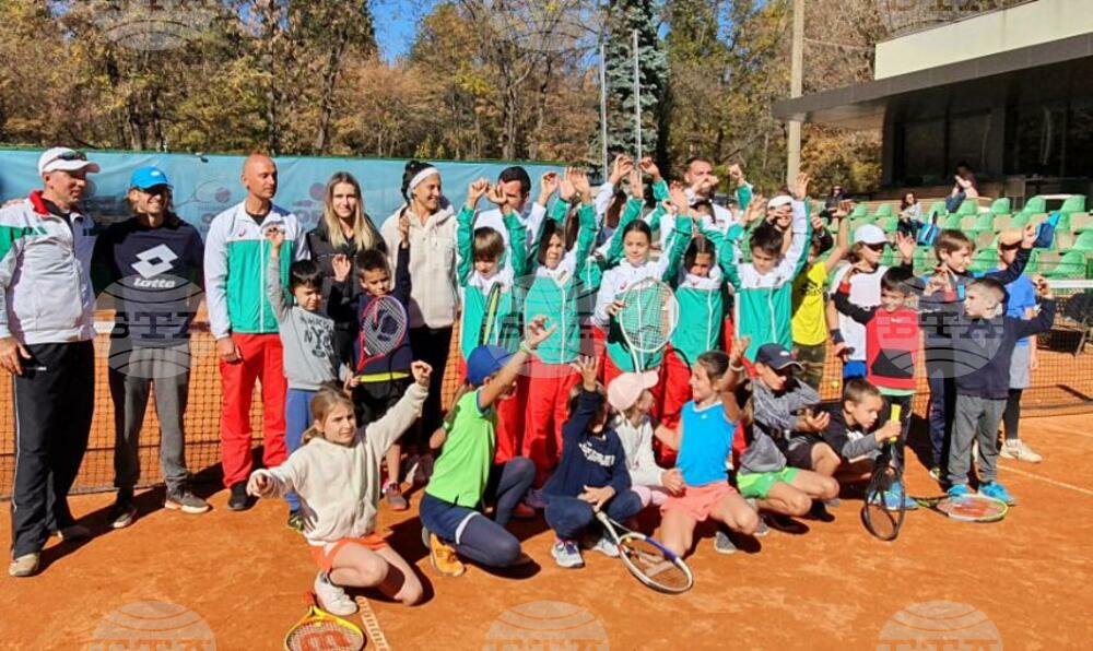 Национали уважиха детски тенис празник и турнира „Sofia Open Junior 2022“ на БНТЦ