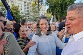 Гърция - партия Нова демокрация - заключителен митинг