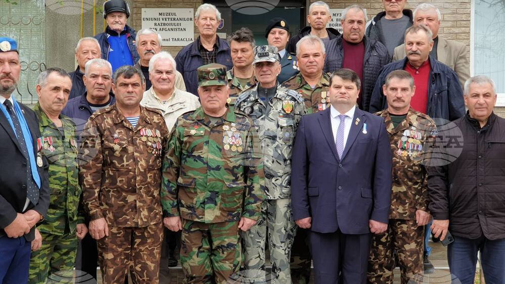 Молдова - военни от резерва - среща