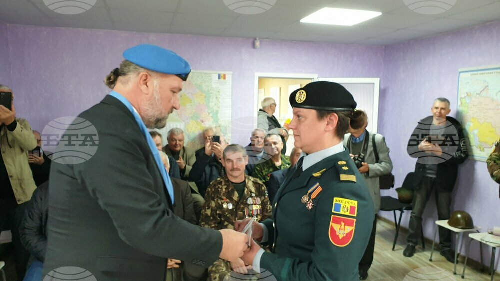 Молдова - военни от резерва - среща