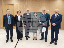 Снимка: Конституционен съд на България - Официално посещение на делегация на Конституционния съд на Република България в Унгария