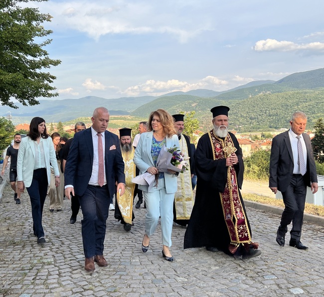 Вицепрезидентът беше гост на 10-годишнината от откриването на крепостта „Перистера“ в Пещера