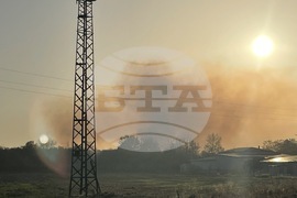 Казанлък - пожар - завод "Арсенал"