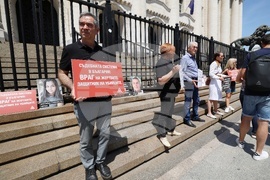 Протест - Сдружение „Ангели на пътя“