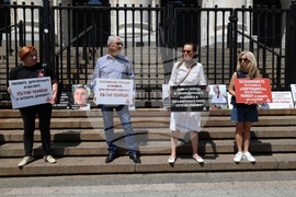 Протест - Сдружение „Ангели на пътя“