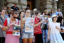 Протест срещу терора над животните