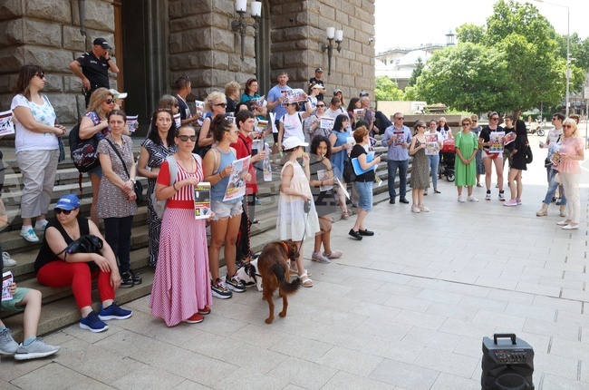 Протест срещу терора над животните