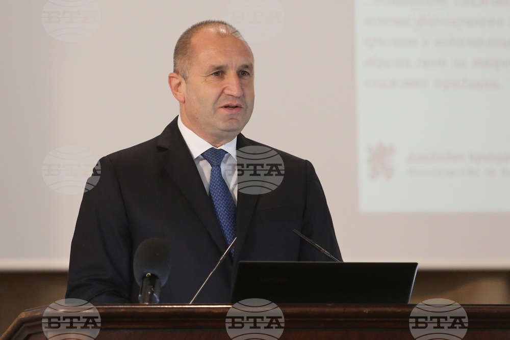 Bulgarian President Makes Video Address to International Conference on Grain from Ukraine Scheme