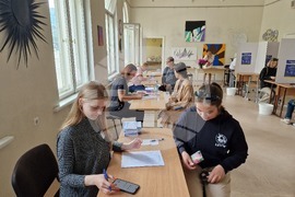 Латвия - Рига - избори за Европейски парламент