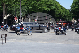 Франция - кортеж - Джо Байдън