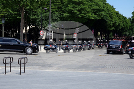 Франция - кортеж - Джо Байдън