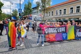 Литва - демонстрация в подкрепа на хората с различна сексуална ориентация