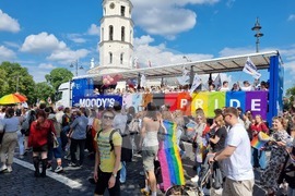 Литва - демонстрация в подкрепа на хората с различна сексуална ориентация