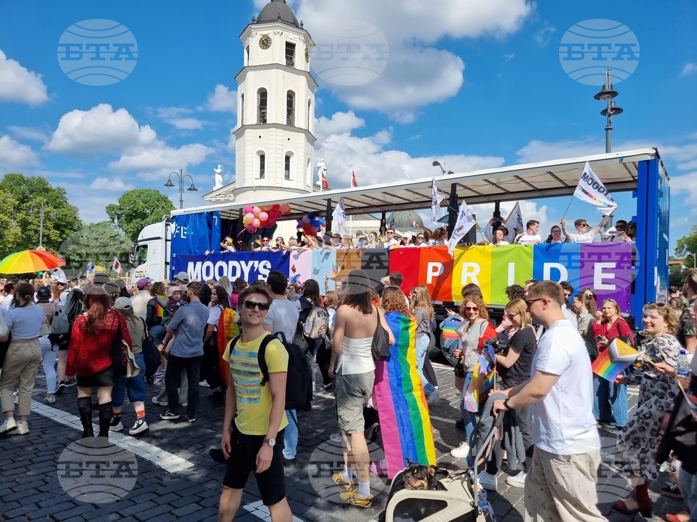 Литва - демонстрация в подкрепа на хората с различна сексуална ориентация