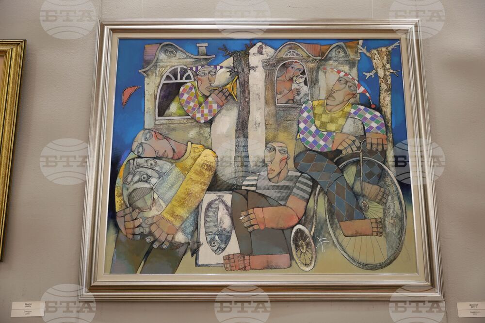 Бургас - Кръстю Тодоров-Кеца - годишнина - изложба